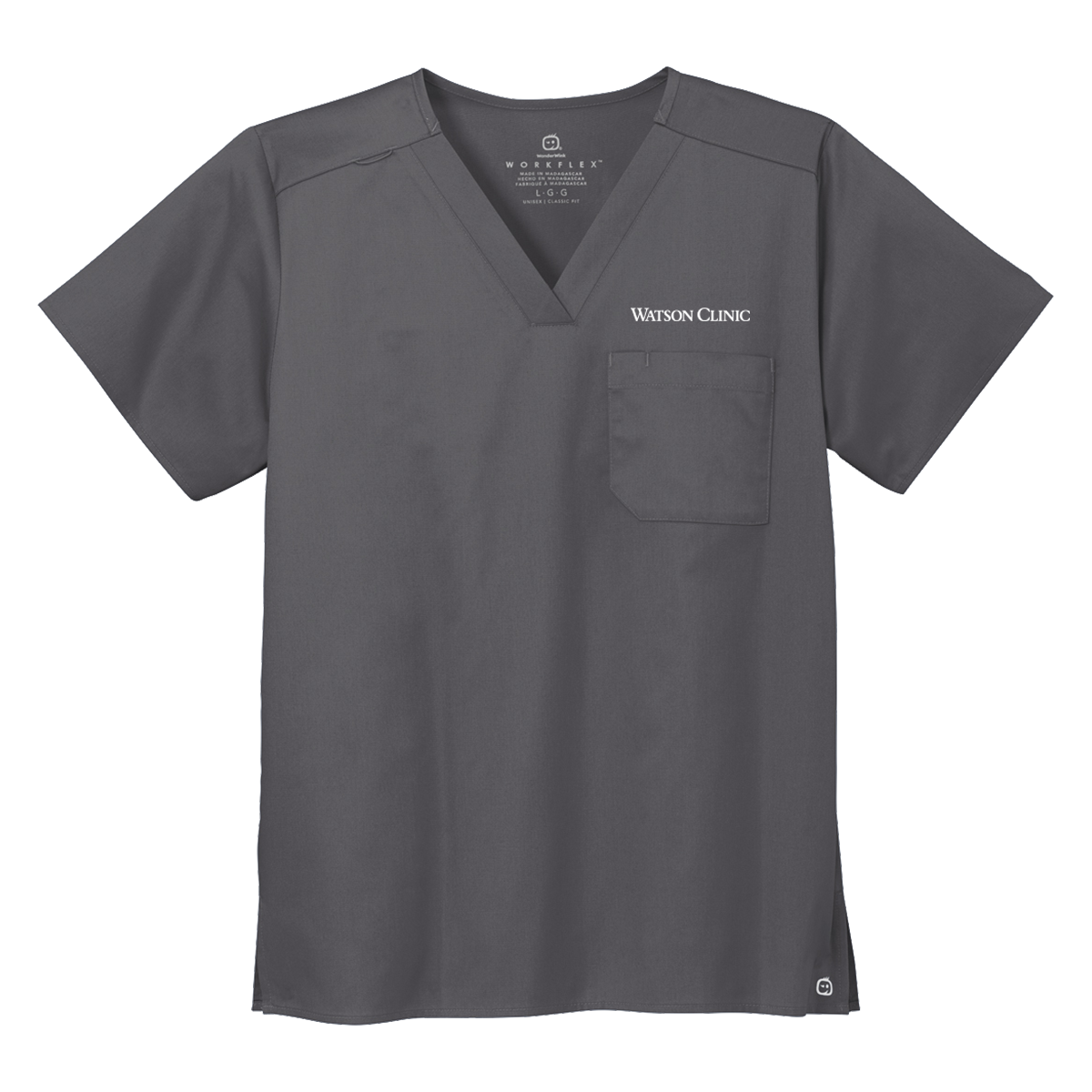 Wink® Unisex WorkFlex Chest Pocket V-Neck Top