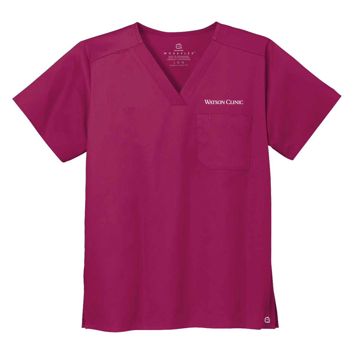 Wink® Unisex WorkFlex Chest Pocket V-Neck Top