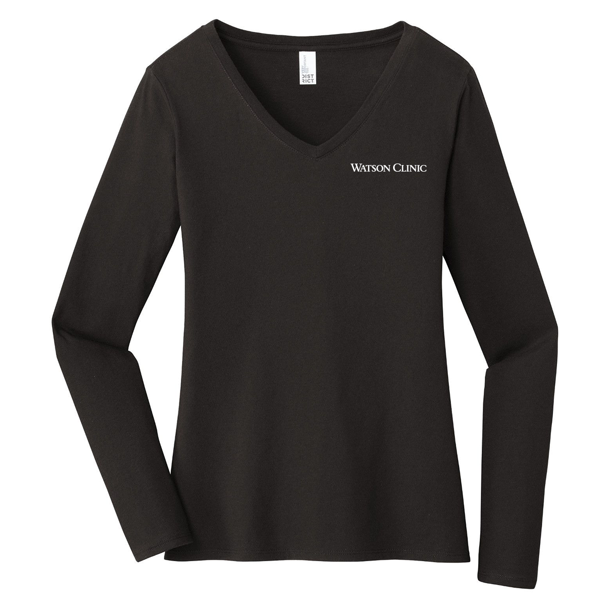 District Ladies Very Important Tee Long Sleeve V-Neck