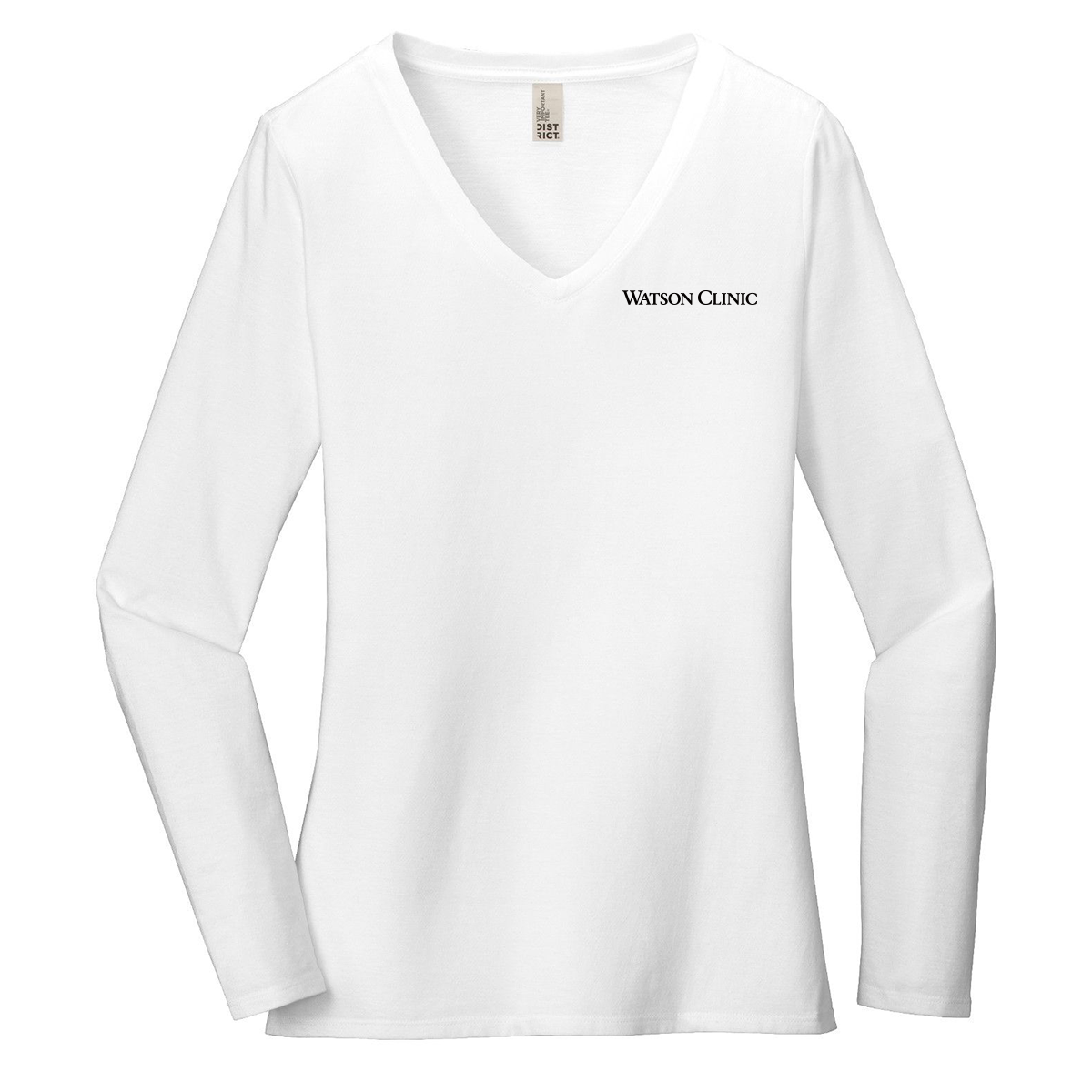 District Ladies Very Important Tee Long Sleeve V-Neck