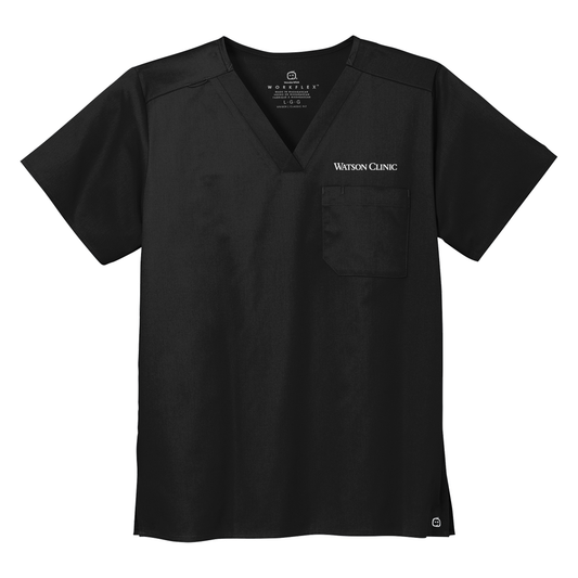 Wink® Unisex WorkFlex Chest Pocket V-Neck Top